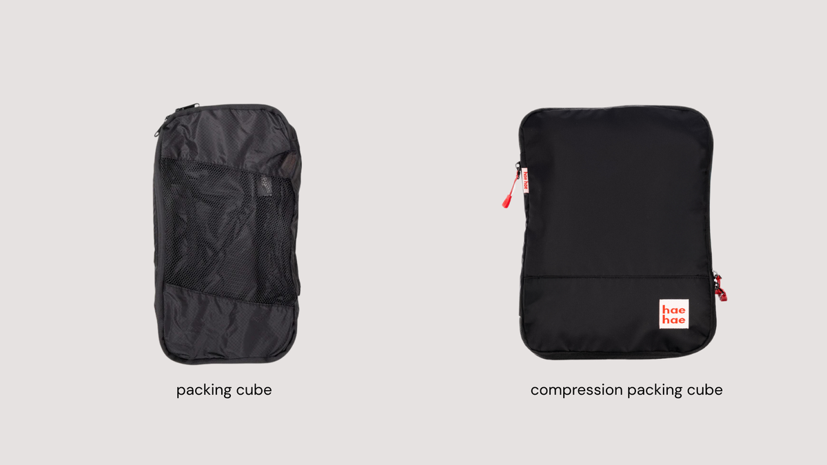 Packing Cubes vs Compression Packing Cube: Whats the Difference?