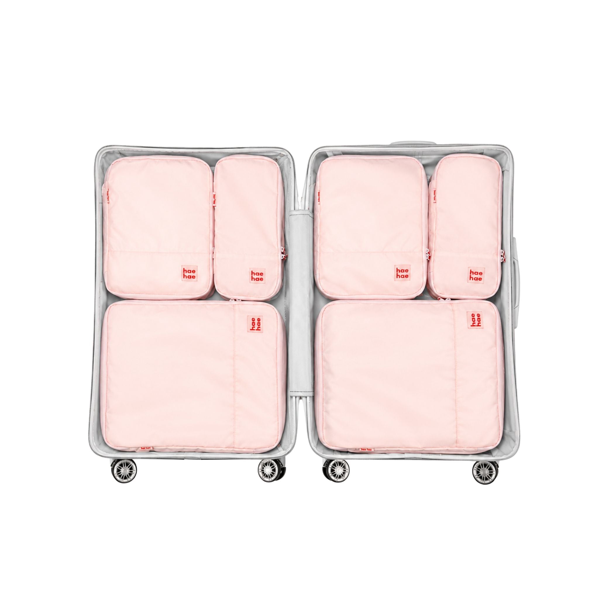 Compression Packing Cubes, 6 Pack (Blossom)