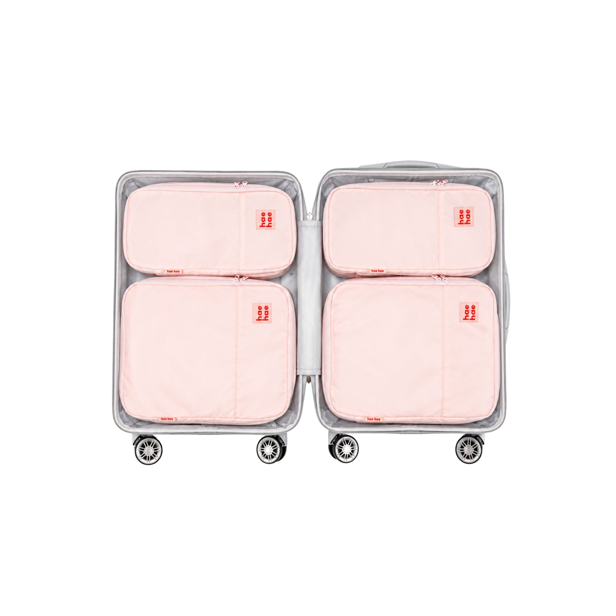 Compression Packing Cubes, 4 Pack (Blossom)