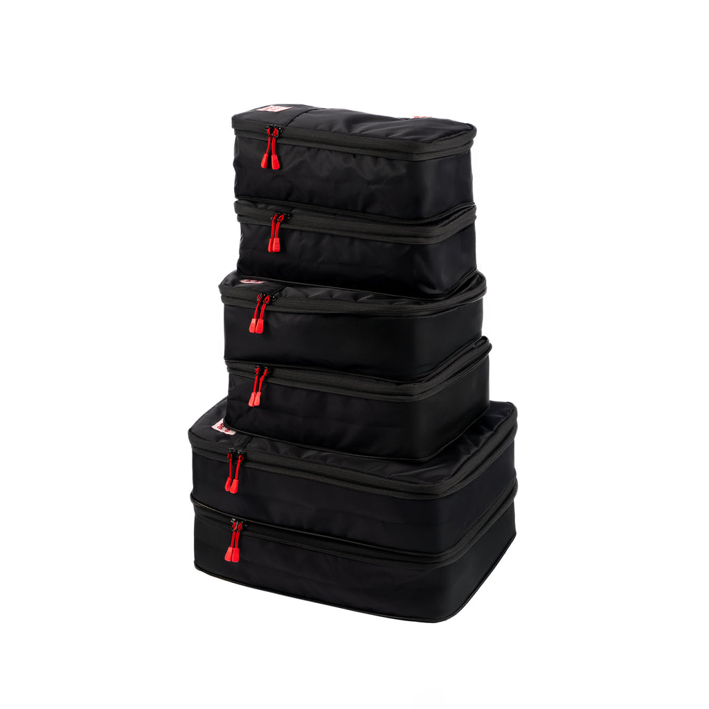 hae hae Ink compression packing cubes in small medium and large sizes
