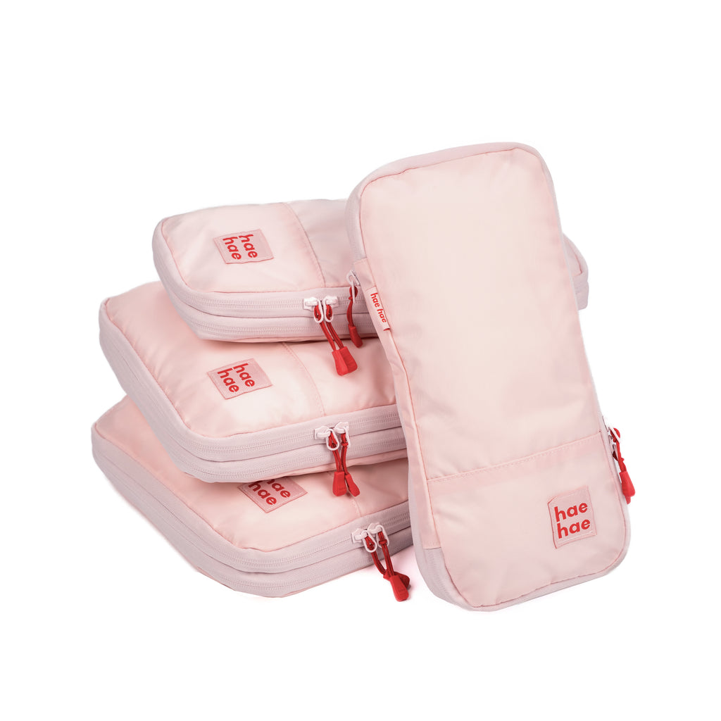 hae hae Blossom compression packing cubes in small and medium sizes