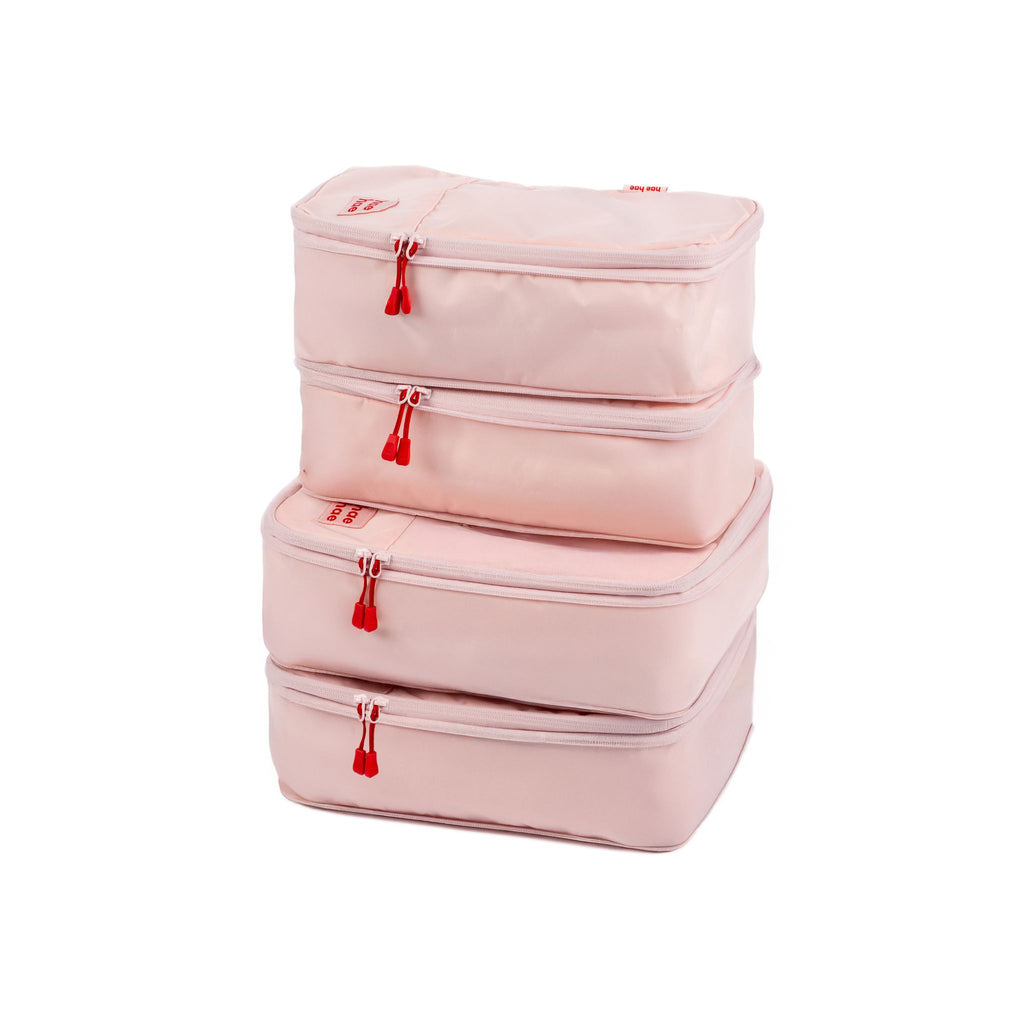 hae hae compression packing cube 4 pack blossom stacked