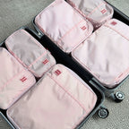 6 pack compression packing cubes – blossom